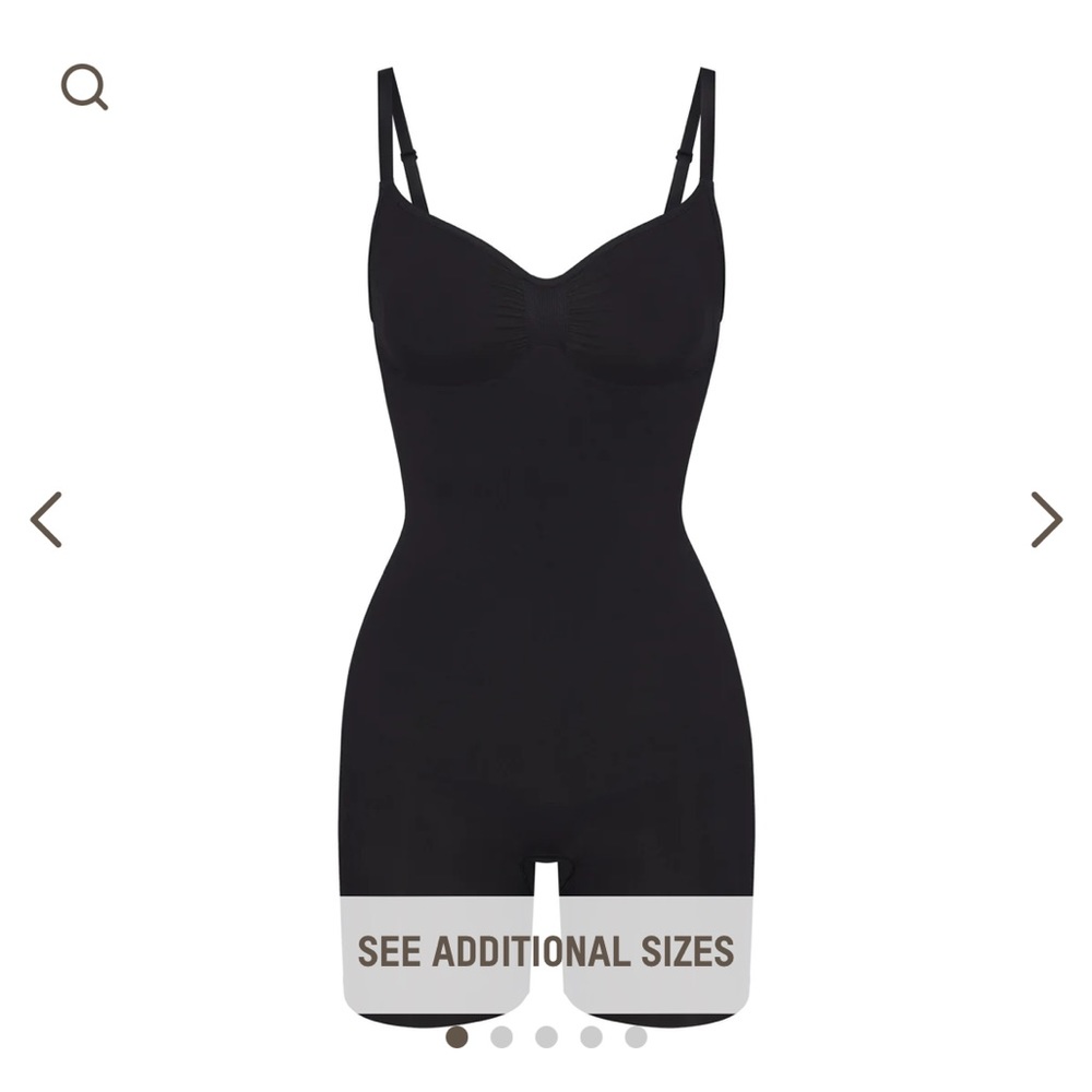 SEAMLESS SCULPT MID THIGH BODYSUIT